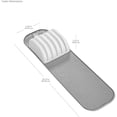 thumbnail image 3 of Premium Knife Mat, Soft-Grip Slot Organizer for 5 Knives, Non-Slip Drawer Insert Protects Blades and Drawers, Space-Saving Kitchen Knife Storage, Premium, 3 of 3