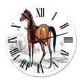 thumbnail image 2 of Designart 1 in Quartz Farmhouse Wall Clock, 2 of 5