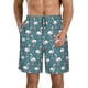 thumbnail image 1 of Fotbe Elegant Flamingo Trajes de Baño Estampados para Hombre, Shorts de Verano de Secado Rápido, Ropa de Playa, Bañadores-Medium, 1 of 6