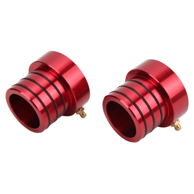 2pcs Front Axle Tube Seal Set Durable Black Billet Aluminum Replacement forWrangler Cherokee