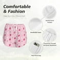 thumbnail image 6 of Picia Strawberries Pattern Women's 2 in 1 Athletic Running Shorts High Waisted Workout Casual Gym Sweat Shorts with Comfy Liner Zipper Pockets-Medium, 6 of 9