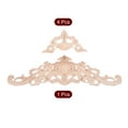 thumbnail image 3 of Uxcell 5packs Wood Appliques Onlays for Furniture, (1pack 30cm and 4packs 9cm Length), 3 of 7