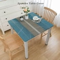 thumbnail image 2 of HAOXIT Vinyl Tablecloth,Flannel Backed PVC Table Cloth Oil Proof Table Cloths for Indoor and Outdoor Use White, 2 of 7