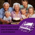thumbnail image 4 of Birthday Gifts for Grandma Blanket,3D Printed Nana Grandma Grandmother Blankets and Throws Unique Grandma Gifts from Grandson Grandkids Mothers Day Best Gifts 50"X40", 4 of 6