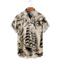 thumbnail image 3 of Camisetas gráficas de animales marinos para hombres, ropa con impresión 3D, camisas hawaianas de playa, camisetas de manga corta Y2K, ropa vintage, blusa con solapa, 3 of 4