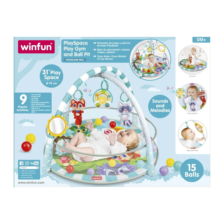 Winfun Play Space Play Multi Play Gym/Ball Pit Multi Color - Main Image