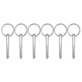 thumbnail image 1 of 6x Pasadores de Liberación Rápida de 5/6 Pulgadas de Diámetro de material acero Inoxidable 316 para La Parte de Bimini Cola Pasador de liberación rápida, 1 of 8
