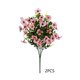 thumbnail image 2 of Artificial Eucalyptu And Violet Plastic Flowers Outdoor Home And Garden Decorative Bouquets, 2 of 6
