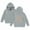 Grey, variant on A Y2k Hoodies Girls, Faith Over Fear Hoodie Sweatshirt Long Sleeve Tops with Pockets (Little Girls, Coffee, 6-7 Years)