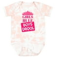 thumbnail image 3 of Inktastic Girls Rule, Boys Drool Girls Baby Bodysuit, 3 of 5