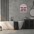 thumbnail image 4 of DEEPCRAFF Message Board Fake Window Chalkboard Hanging Design Wooden Pink 1Pack, 4 of 8