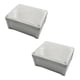 thumbnail image 1 of 2 Pzs Caja Estanca Lisa CCTV Tornillos 17.5x15x8 IP65 blanco 17.5cm, 1 of 7