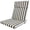 Grey, variant on Outdoor Chair Cushion, Waterproof UV Resistant Seat and Back Cushion for Patio Garden Furniture, 17.7x42.1x2.0 Inch