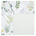 thumbnail image 6 of Ultra Soft Silky Deep Pocket Rich Printed Bedding Rayon from Bamboo All Season 6 Pieces Sheet Set with 4 Pillowcases, Colorful Floral Forest Pattern Queen Size, 6 of 8