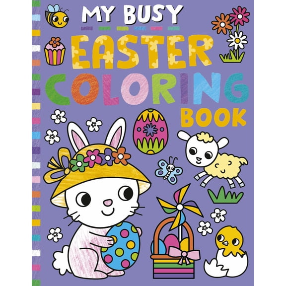 My Busy Easter Coloring Book (Paperback)