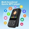 thumbnail image 3 of Reproductor MP3 ZAQE X20 128GB Bluetooth 5.3 Diseño con Clip de 2", 3 of 7
