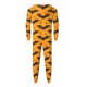 thumbnail image 4 of Halloween Family Pajamas Funny Bats Zipper Hooded Jumpsuit Matching Family Pjs Sleepwear, 4 of 4