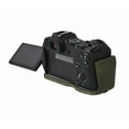 thumbnail image 3 of GadgetCom Camera Half Case Compatible with Canon EOS R8 , Anti-Slip PU Leather Shell Protective Cover, 3 of 5