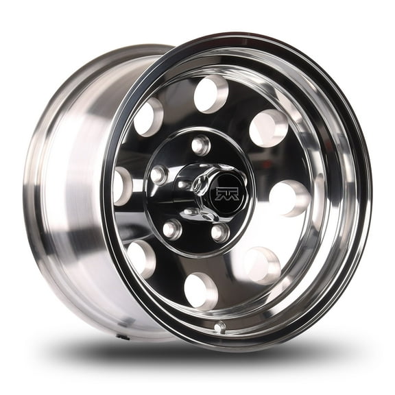 15x8 Mudder Trucker MT614 Diesel Polished 5x127 5x5 ET-19 wheel rim
