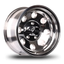 15x8 Mudder Trucker MT614 Diesel Polished 5x127 5x5 ET-19 wheel rim