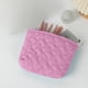 thumbnail image 5 of Un Bolso de Mano con Patrón Complejo Bolsa de Punto Bolsa de Maquillaje con Rayas Bolsa de Maquillaje con Patrón Bolsa de Maquillaje Portátil, 5 of 6