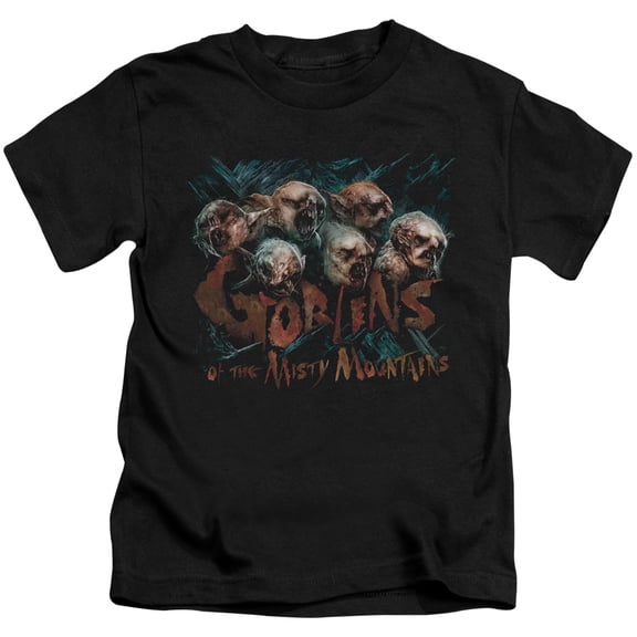 The Hobbit - Misty Goblins - Juvenile Short Sleeve Shirt - 4