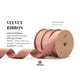 thumbnail image 2 of Juego de cintas de terciopelo Vitalizart, 3 rollos, 2,5 cm x 14 m, color rosa, 2 of 6