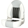 thumbnail image 3 of Tempress 68454 Probax High-Back Orthopedic Boat Seat - White/Gray/Carbon, 3 of 3