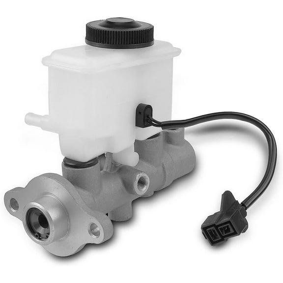 A-Premium Brake Master Cylinder with Reservoir and Cap Compatible with Ford, Mazda and Mercury Vehicles - Escort/Tracer 1991/1993, 323/Protege 1990-1994, MX-3 1992-1995 - Replace OE# BR7043400C