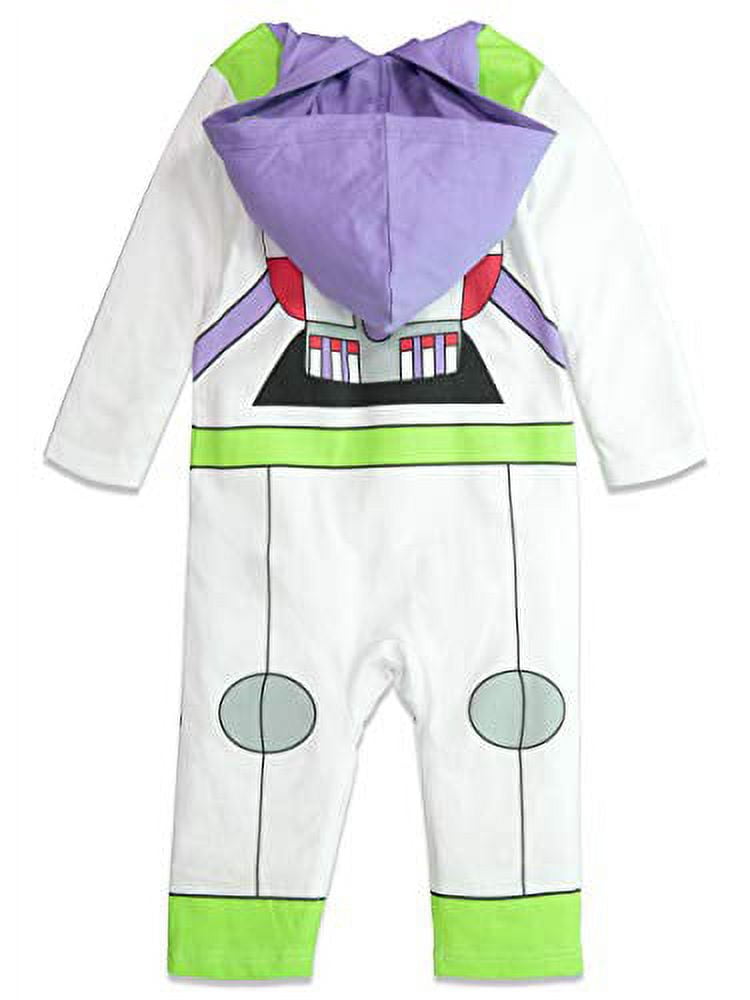 Disney Pixar Toy Story Buzz Lightyear Toddler Boys Zip-Up Costume Coverall 2T