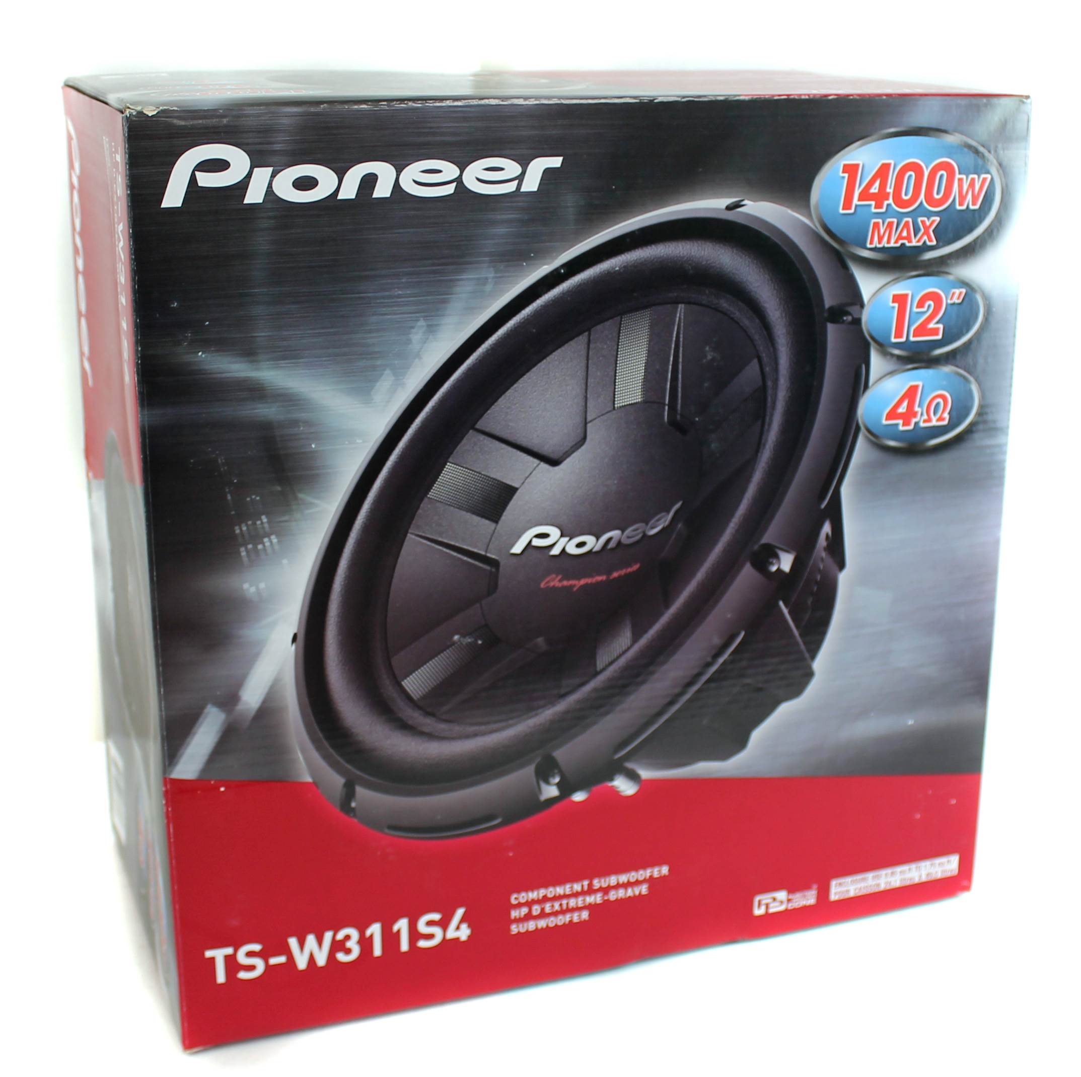 pioneer 1200 watt subwoofer