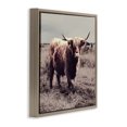 thumbnail image 3 of Stupell Industries Farm Cattle Rustic Vintage Styling Animals & Insects Painting Brown Floater Framed Canvas Art Print Wall Art, 18 x 18, 3 of 9