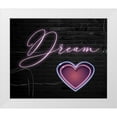 thumbnail image 1 of Sommers, Mindy 14x12 White Modern Wood Framed Museum Art Print Titled - Neon Dream, 1 of 4