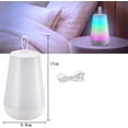 thumbnail image 2 of Colourful LED Bedside Lamp Touch Dimmable Night Light Table Lamp with Handle Battery Portable LED Lamp Battery Operated 15 Colours 3 Modes for Children, Baby, Bedroom, Living Room, Camping, 2 of 5