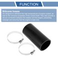 thumbnail image 4 of Ofertas Únicas 1 Juego Manguera de Silicona para Coche Negra de 51 mm 2.01" ID 127 mm 5" Longitud 0° con Abrazaderas Universal, 4 of 7