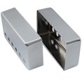 thumbnail image 5 of Musiclily Basic 52mm Metal Humbucker Guitar Pickup Covers for Electric Guitar Bridge, Chrome (Set of 2), 5 of 5