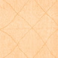 thumbnail image 1 of Ahgly Company Indoor Square Solid Orange Modern Area Rugs, 4' Square, 1 of 4