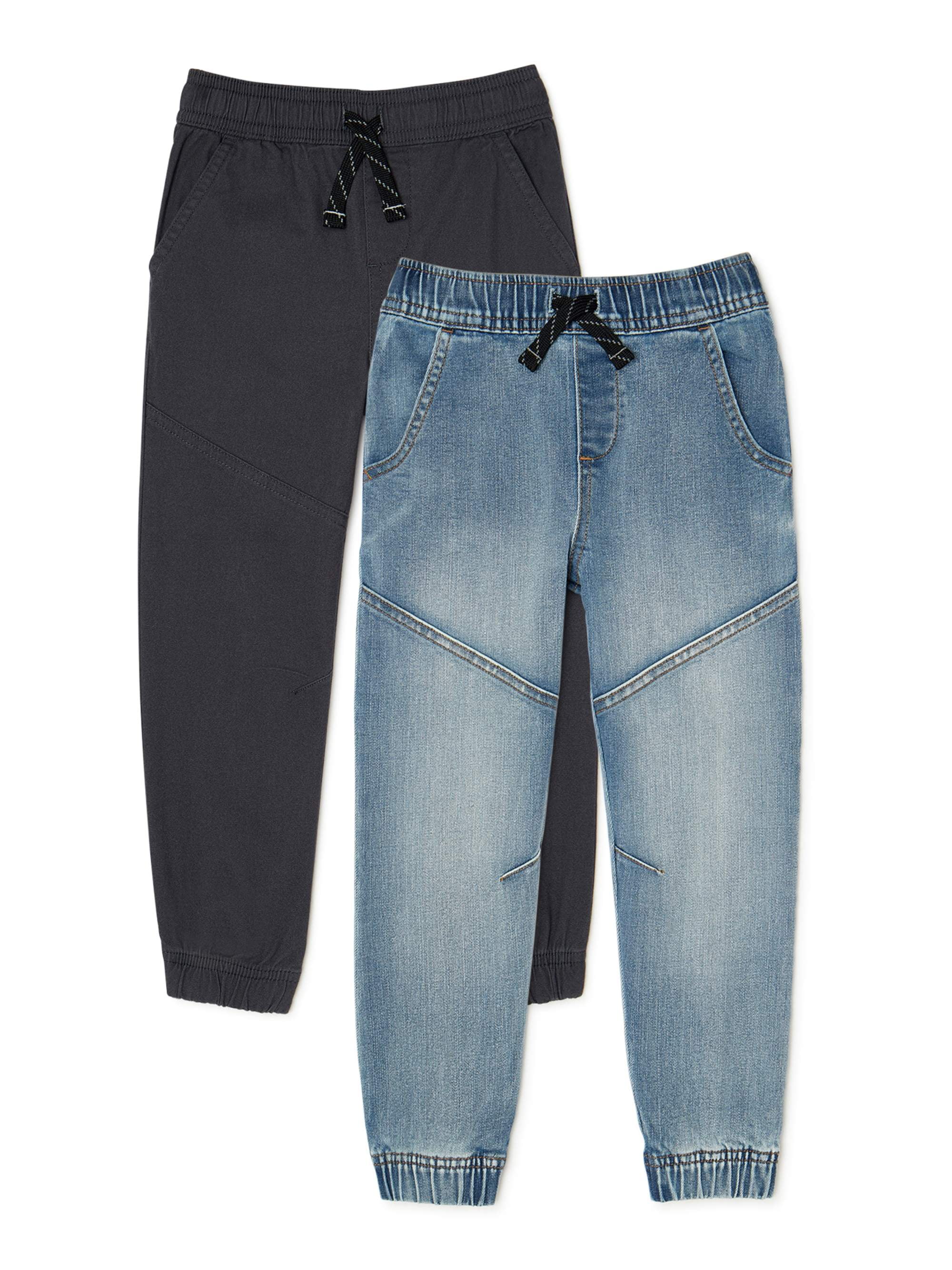 boys denim joggers