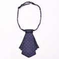 thumbnail image 3 of LinYooLi Reversible Bowknot Short Neck Ties Adjustable Pre-tied for Woman Business Uniform Bowtie Work Ceremony Accessories, 3 of 5