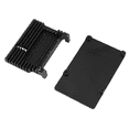 thumbnail image 3 of 10X for Aluminum Case with Dual Cooling Fan Metal Shell Black Enclosure for Model B, 3 of 6