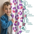 thumbnail image 3 of Blackout Kids Curtains,Pink and Purple Leopard Print Children's Insulated Curtains Set Of 2,Bedroom Essentials,Toddler Room Decor 42"x54", 3 of 5