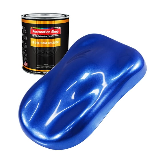 Cobalt Blue Firemist 1 Quart URETHANE BASECOAT Car Auto Body Paint