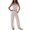 H304 Rose Gold, variant on SJLDQY Pajamas for Women Set Striped Print Camisole Tops and Pants Pjs 2 Piece Set Soft Breathable Loungewear