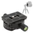 thumbnail image 1 of Camera Quick Release Plate 360 Degree Panorama Rotation For Camera Tripod Head, 1 of 8