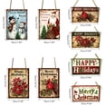 thumbnail image 2 of Árboles De Navidad De Madera Colgante Artesanal De Madera Reutilizable Adornos Navideños Para Interiores O Exteriores Advancent HA043964-04, 2 of 6