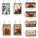 thumbnail image 2 of Árboles De Navidad De Madera Colgante Artesanal De Madera Reutilizable Adornos Navideños Para Interiores O Exteriores Scienceny HA043964-01, 2 of 6