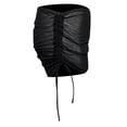 thumbnail image 5 of Icvfdpl Swimsuit Coverups For Women Sheer Wrap Knot Waist Skirt Beach Bikini Shiny Wraps Swimwear Hawaii Style Outfits Black Xxl, 5 of 9