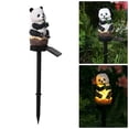 thumbnail image 4 of Solar Powered Garden LED Lights Panda Animal Lawn Ornament Waterproof Lamp, 4 of 8