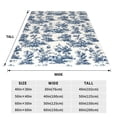 thumbnail image 3 of Sikiie Vintage Floral 1 Ultra-Soft Micro flannel Blanket Luxury All Seasons Warm Blanket for Bedding Sofa and Travel (4 sizes)-60"x50", 3 of 7