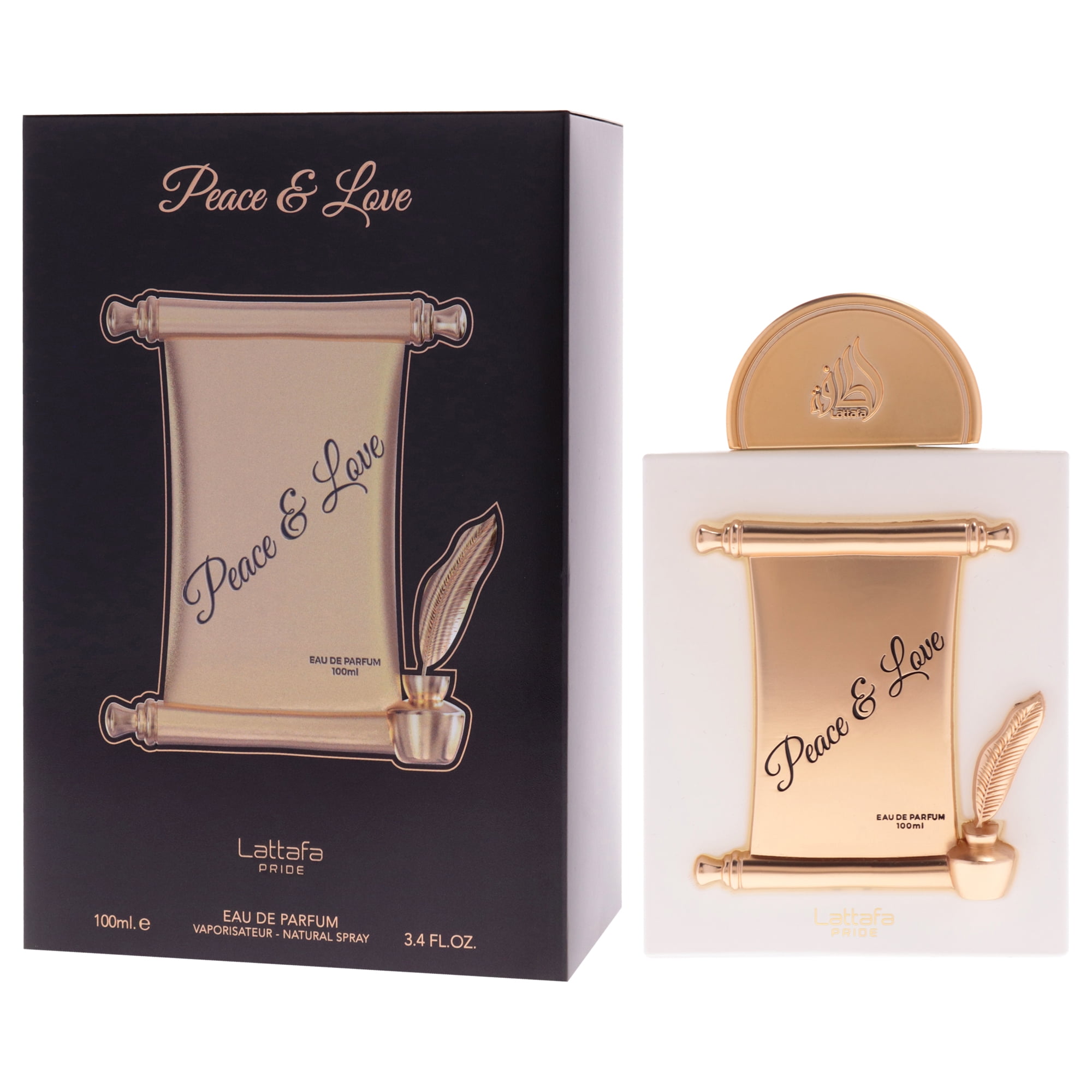 香水(男性用) Lattafa Peace & Love Lattafa Peace & Love Unisex 100ML Edp Spray